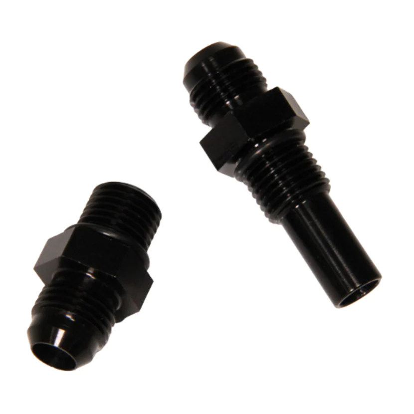 Bowler 4L80-E / 4L85-E Transmission Cooler Line Fitting for 1996 ( and up) 1/4 NSPT threads to -6 AN line fitting