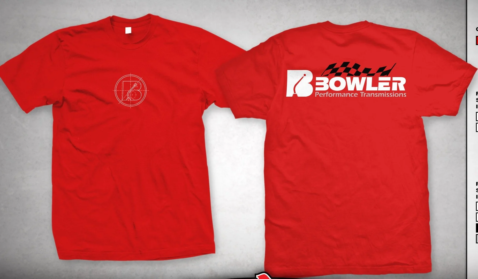 Bowler Red T shirt - Image 2