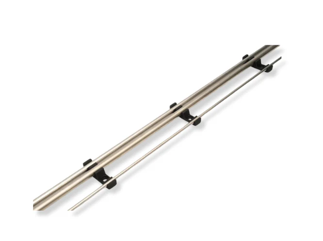 Triple Clip designed to secure stainless hardline. - Image 2