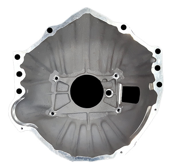 SB/BB GM Aluminum Bellhousing 621 STYLE (168 Tooth) to TREMEC TKX, TKO500/600, Muncie, & Saginaw transmission - Image 2