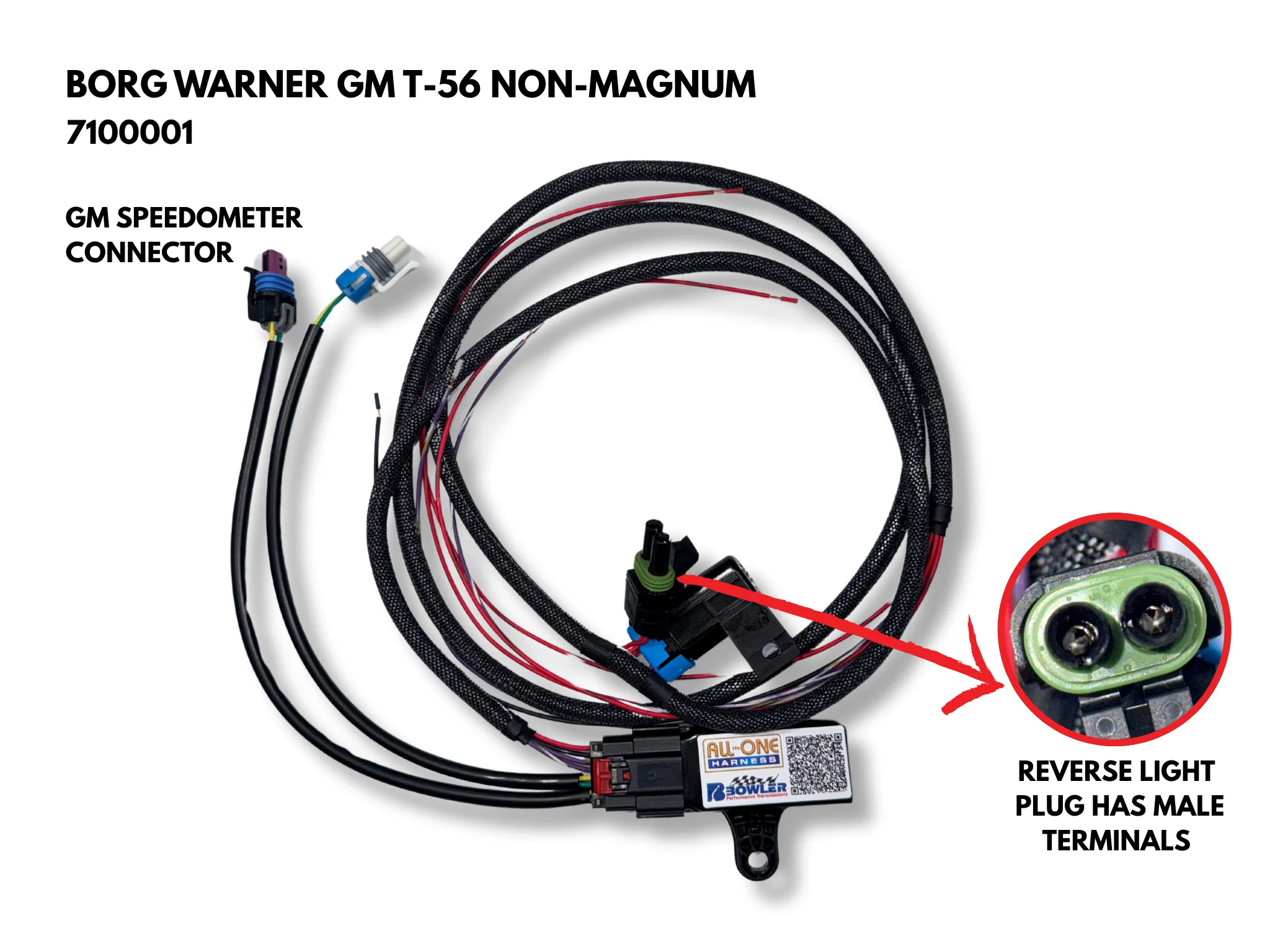 Tremec T-56 Magnum All-in-One Wiring Harness — Reverse Lockout, Dual VSS & Bluetooth App Control - Image 4